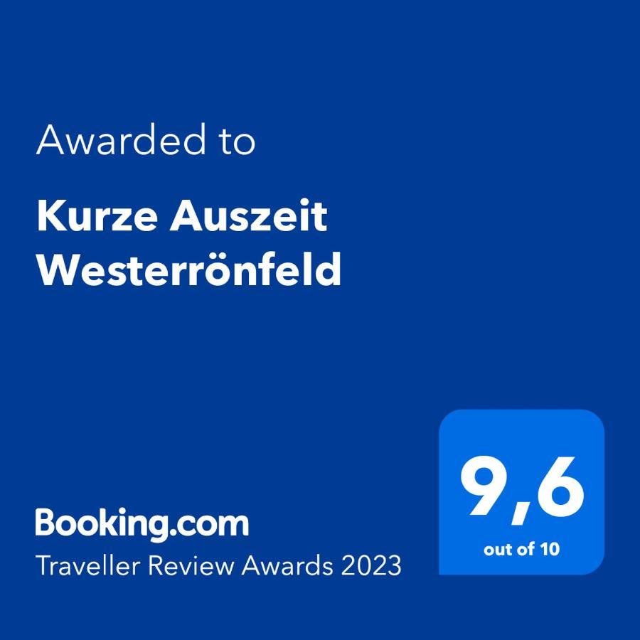 Kurze Auszeit Westerroenfeld Westerronfeld Kültér fotó